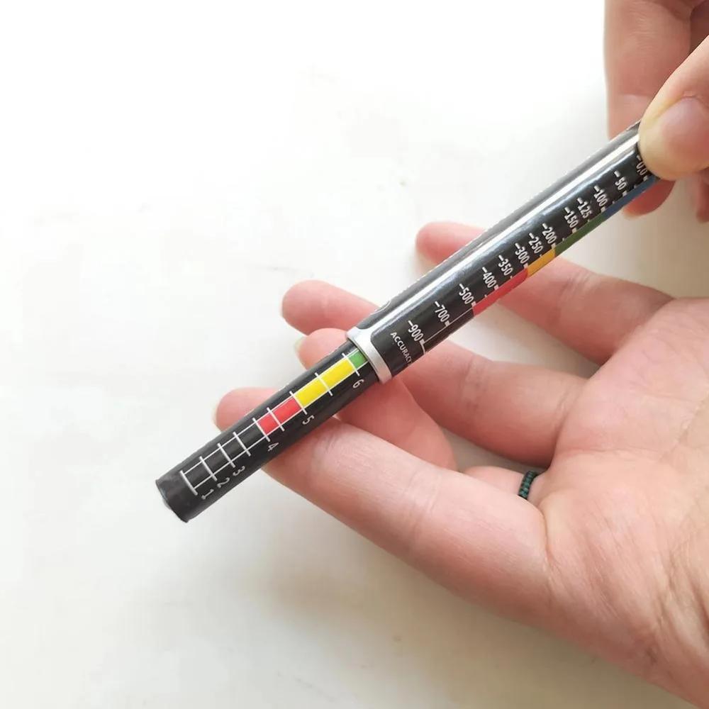 Car Paint Thickness Tester Pen with Scale Portable Car Paint Coating Tester Meter for Car Body Paint Meter Tools Testing Tools