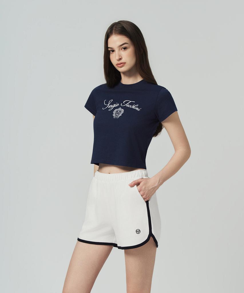 SERGIO TACCHINI W Классическая мини-футболка с графическим принтом