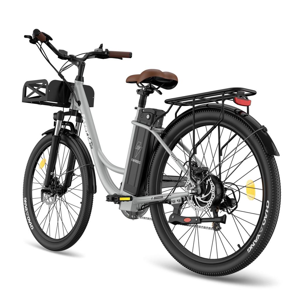 FAFREES F26 Lasting Urban Commuting Electric Bicycle 36V25Ah Battery 250W Motor 26 Inch City Tires 120KM Max Range E-Bike