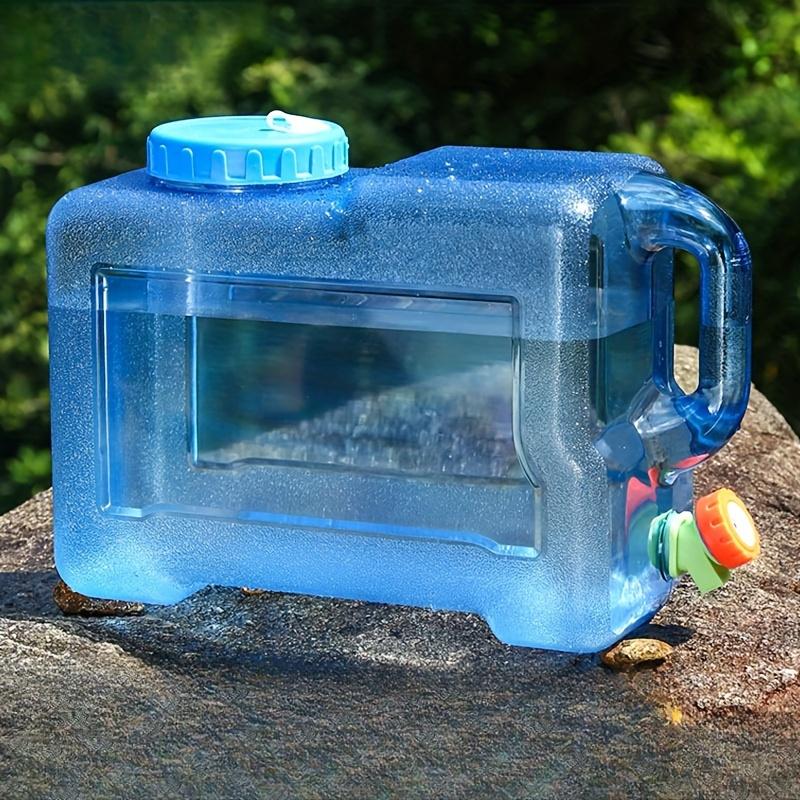 1 шт., 12 л квадратное ведро для воды на открытом воздухе, бытовое ведро для питьевой воды с краном, для самостоятельного вождения автомобиля, ведро для хранения воды в кемпинге