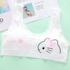 Puberty Students Bra Vest Brassiere Panties Teenagers Girls Lingerie Cotton Underwear Sets