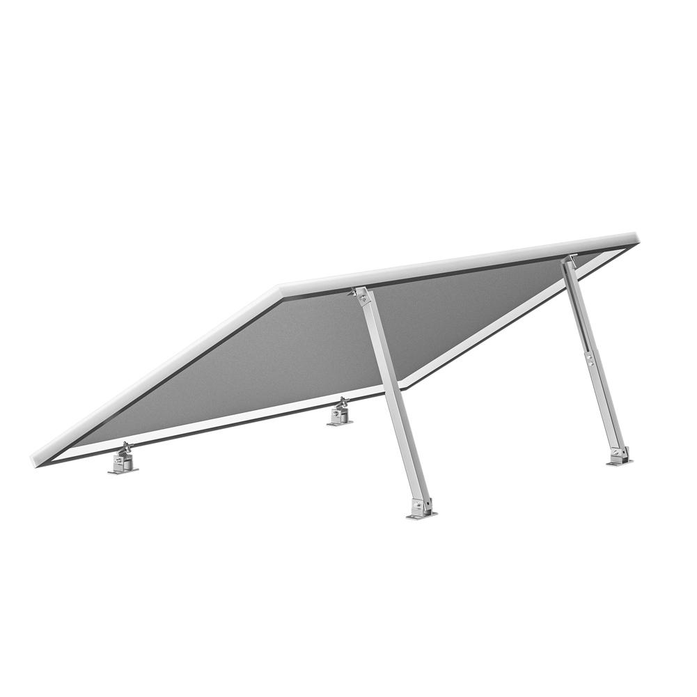 Solar Holder End Clamp Kit Adjustable Solar Panel Tilt Bracket Aluminum Alloy Solar Panel Mounting Rack 15-30 Degrees