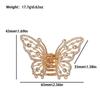 Elegant Butterfly Hair Claw Clip With Dazzling Rhinestones For Women Securely Hold Metal Hairpin Accessory