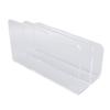 17.5x7.5x9.5cm Mail Sorter Transparent Envelope Folder Rack Modern Desktop Letter Holder  Home Use