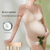 Maternity Nursing Vest Bra: Plus Size, Anti-Sagging, Long Design for Postpartum Breastfeeding, No Additional Underwear Needed