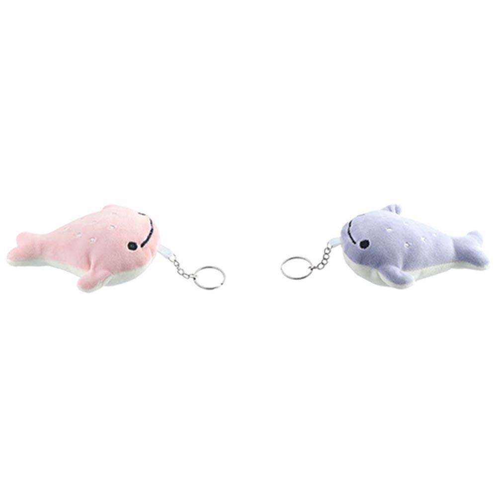 Soft Stuffed Animal Whale Doll Plush Whale Pendant Cartoon Whale Keychain Friends Birthday Gifts