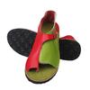 Plus Size 43 Women's Sandals Buckle Strap Peep Toe Casual Female Flat Shoes Thimble Toe Cover Heel Comfortable Light Sandal