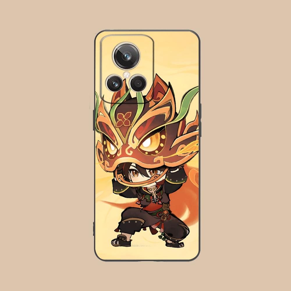Game GI Gaming Mobile Phone Case for Realme GT 8 Neo Pro C75 73 71 C67 65 C55 53 C35 31 C20 15 Colorful Printing Cover Cover
