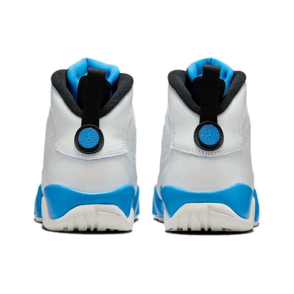 Air Jordan 9 Retro GS Powder Blue 2024 Детские кроссовки Белый Summit-White Черный FV0143-101