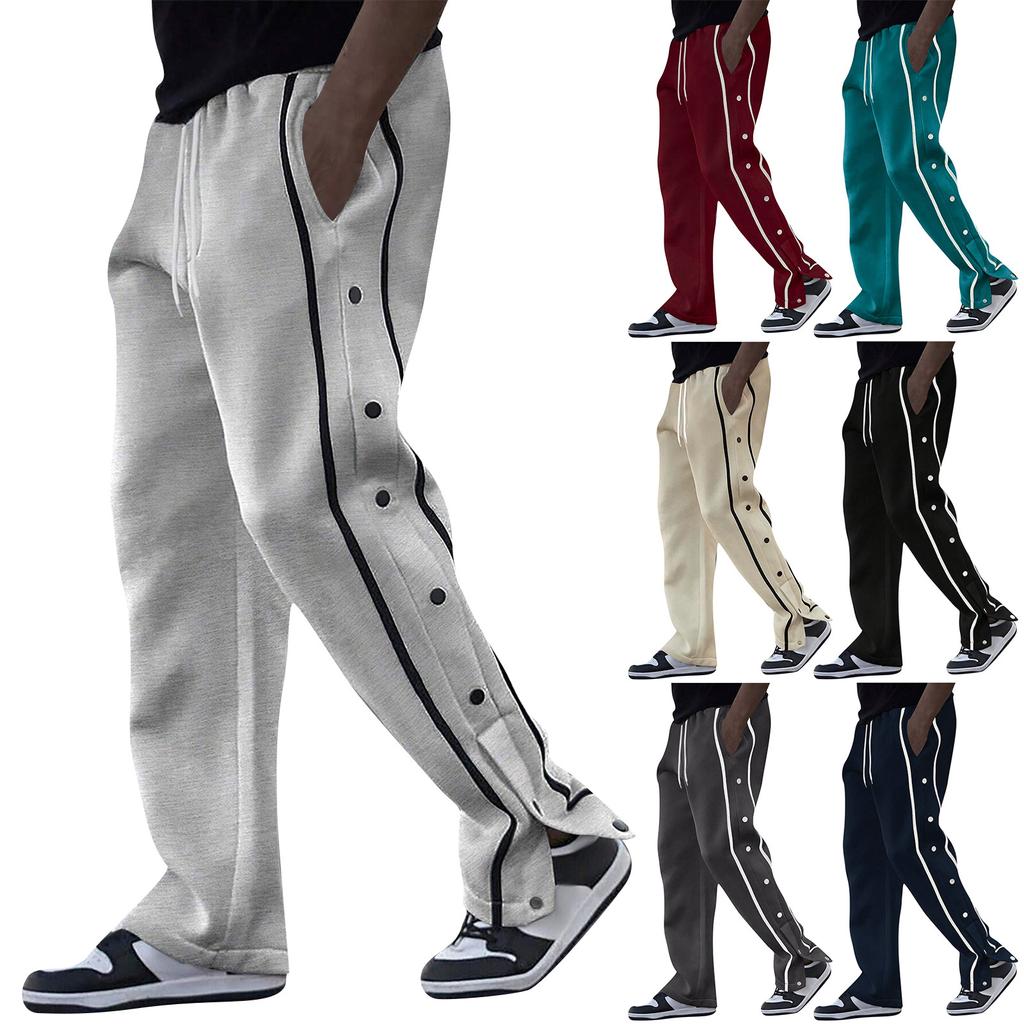 Men's Overalls Drawstring Multi Pocket Casual Pants Hiking Pants Cotton Twill Pants