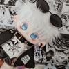 Jujutsu Kaisen Gojo Satoru 20cm Anime Cartoon Short Plush Body doll Plushies Xmas Gift Handsome Cotton Figures Pillow