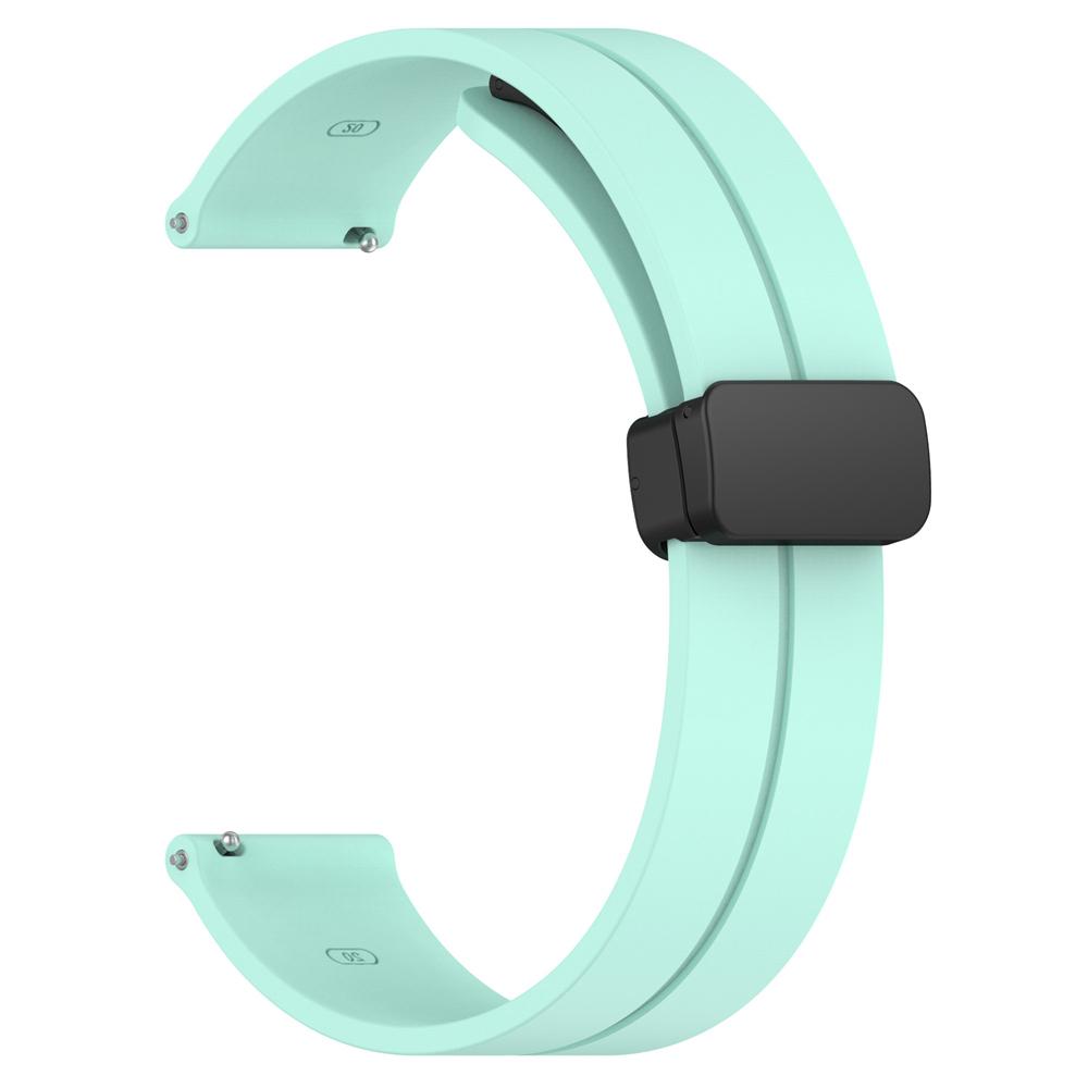 20 мм 22 мм ремешки для часов для Amazfit GTS 4/3/2/2e/GTS2 Mini/GTR 4/Pro/helio Магнитная петля силиконовый браслет Amazfit bip 3 5 6 ремешок