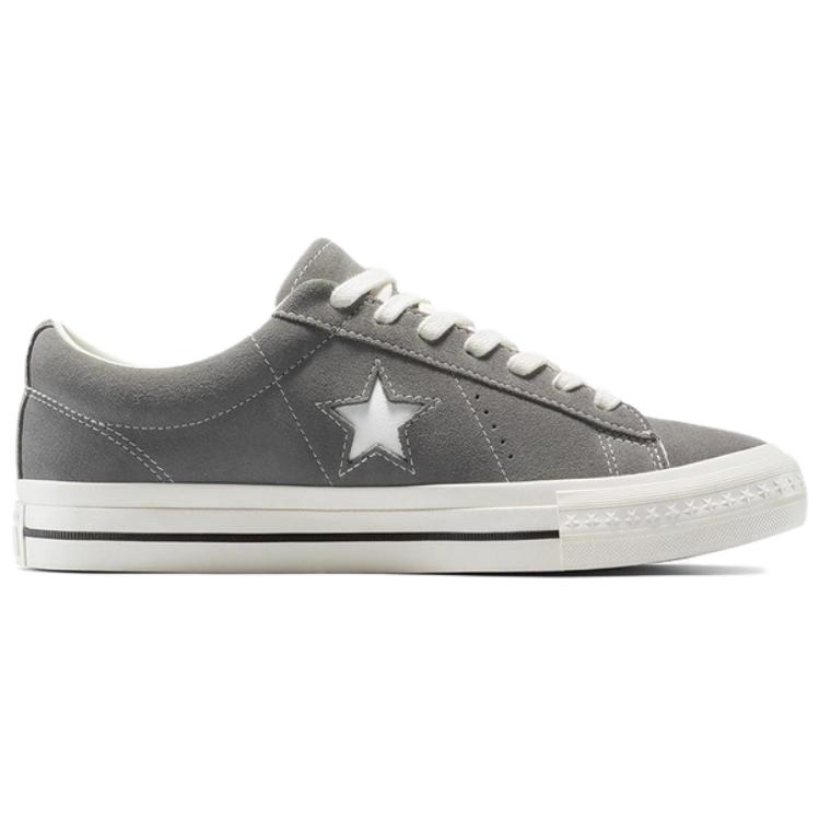 Converse One Star 95 Удобные Мягкие Низкие Кеды из Канваса Унисекс Кроссовки Серые A15617C