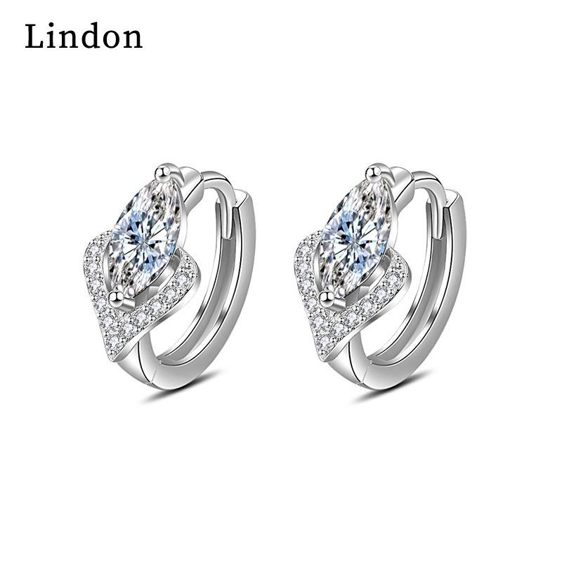 Lindon Zircon Copper Alloy Earrings Drop Earrings For Women Wedding Party Gifts