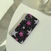 C-Цветной Звездный Чехол Для Телефона Для iPhone 17,16,15,14,13,12,11 Pro Max, Легкий и Практичный Мягкий Черный Чехол