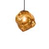 DEMILA Rock-Shaped Pendant Light, Single Light, Stylish, Ceiling Mount Compatible, Nordic Glass, Dining Room, Hanging Light, Kitchen, Bathroom,
