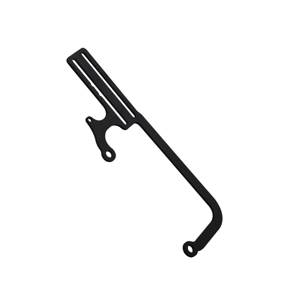 Throttle Cable Mount Bracket Cable Mounting Kit For EZ‑EFI For Automatic Transmission TV Cables GM 700R4 Transmissions Black