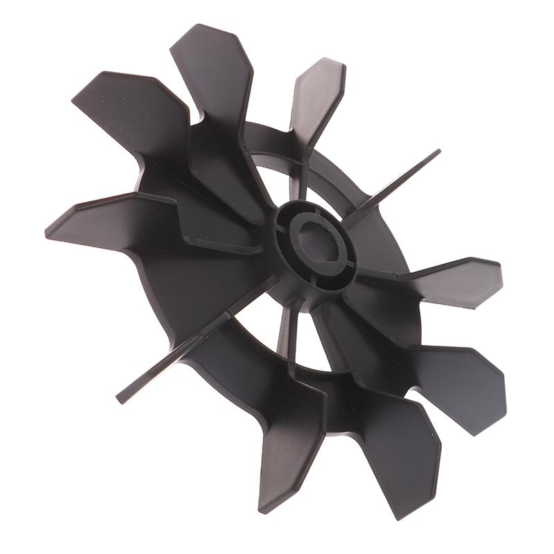 Black Plastic Heat Dissipation Engineering Fan Blade Air Compressor Fan Replacement Direct
