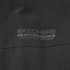 Skechers Базовая Спортивная Серия Осень/Зима 24 Теплая Вязаная Водонепроницаемая Куртка с Капюшоном Женские куртки Угольно-Черный P424W119-0018