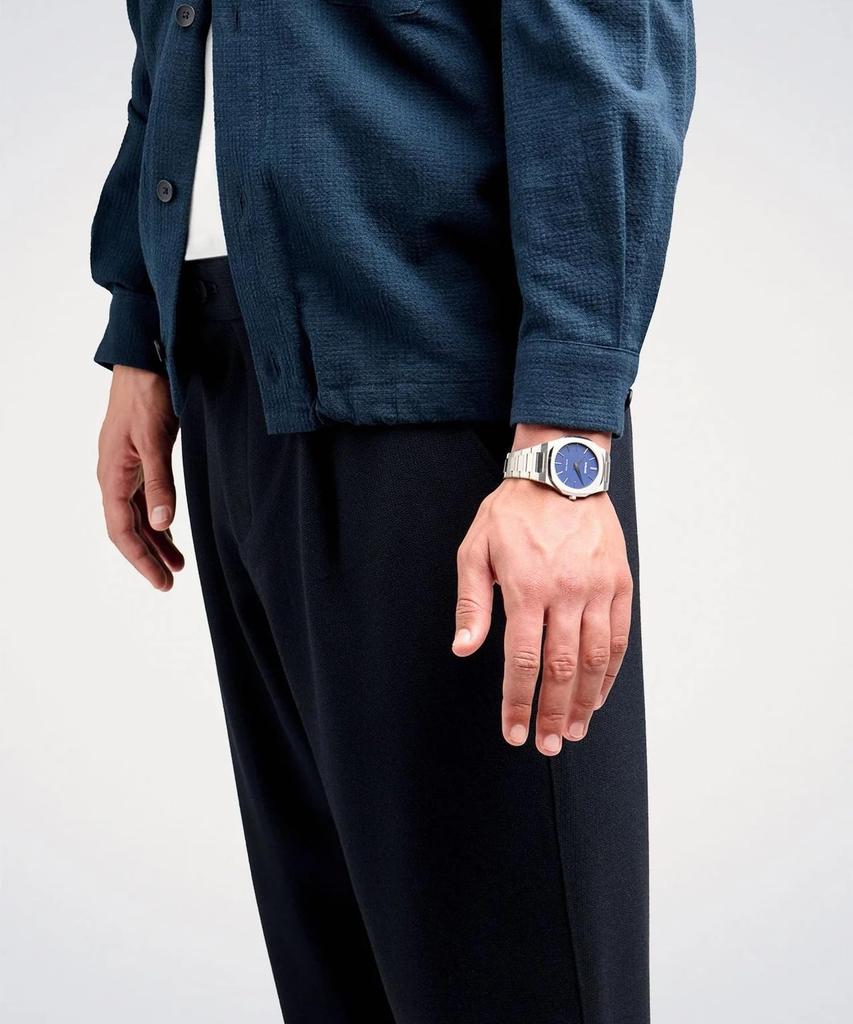 Авторизованный дилер [D1 MILANO] Мужские часы D1 Milano UTBU01 [Сверхтонкие] Сверхтонкие Ocean 38 мм Ремешок из нержавеющей стали