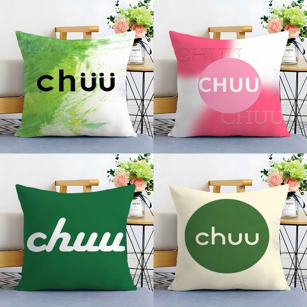 Pillow Case Sofa Living Room Bedroom Doublesided Printing Korea Brand CChuu Square Cushion Nap Time Pillow Case