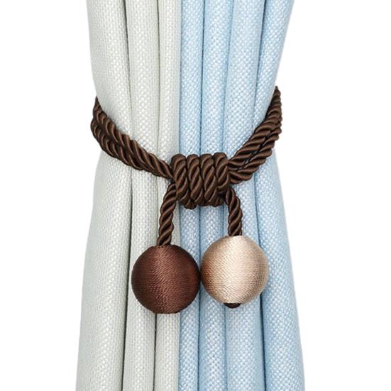 Практичный держатель для штор, креативная фиксация, многоцветный подвесной шар, драпировка, подхват, принадлежности для спальни