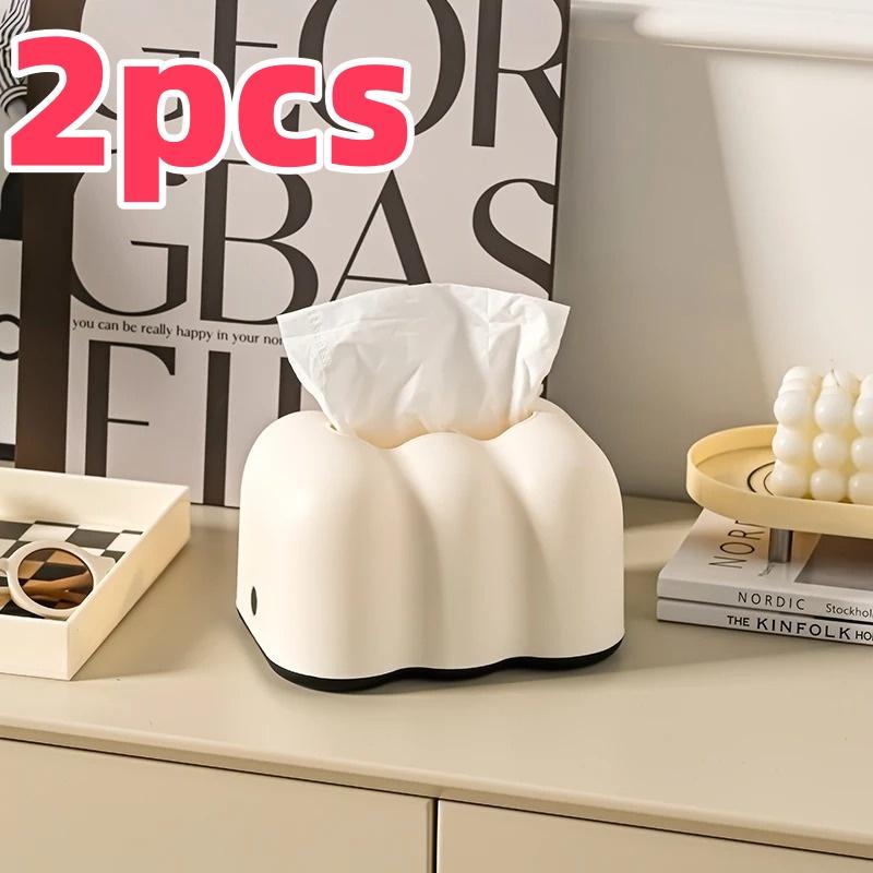 Роскошная креативная коробка для салфеток «Молочное облако» для гостиной, настенная, для использования в автомобиле, держатель для бумажных полотенец, украшение, элегантный дизайн, для хранения вещей в доме