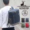 2023 Рюкзак Captain Stag, 26 л, Квадратный, 01318, Детский, Мужской, Для мальчиков, Для девочек, Женский, Повседневный, Унисекс (военно-морской флот)