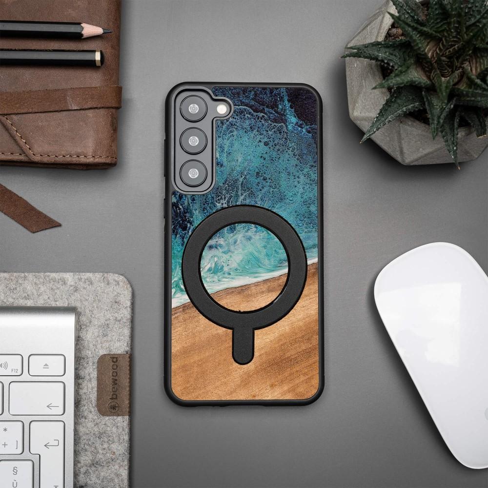 Bewood Unique case for Samsung Galaxy S23 Plus - Dream Island with MagSafe