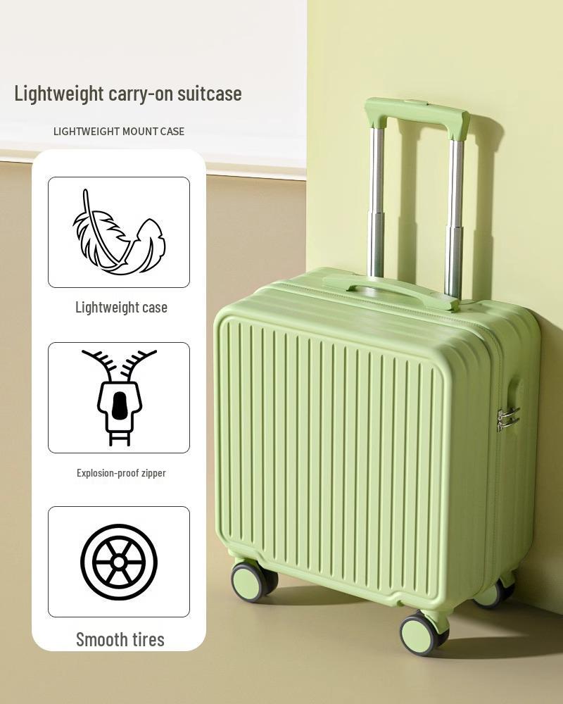 Многофункциональный 18-дюймовый чемодан для ручной клади для девочки с замком TSA и 20-дюймовым отделением для хранения