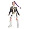 Pop Singers Cosplay Costume Stage Performance Outfits Girl Dance Troupe Attire for Kids Halloween Carnival Costume Party Dress-up