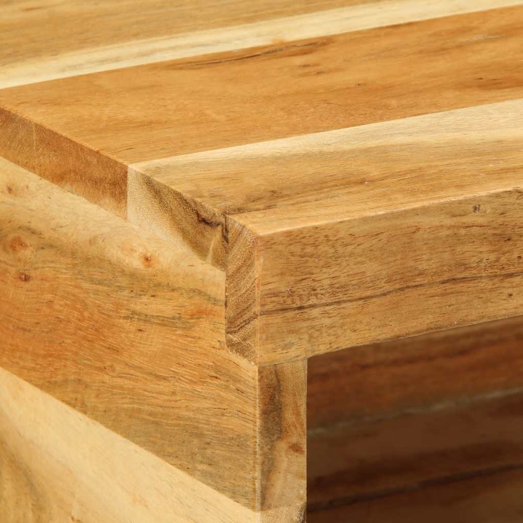 TV Wall Cabinets 2 pcs Solid Acacia Wood