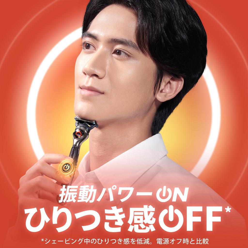 Gillette Razor Electric Razor Body Replacement Blades 14 Pieces Black Long-lasting Fusion,