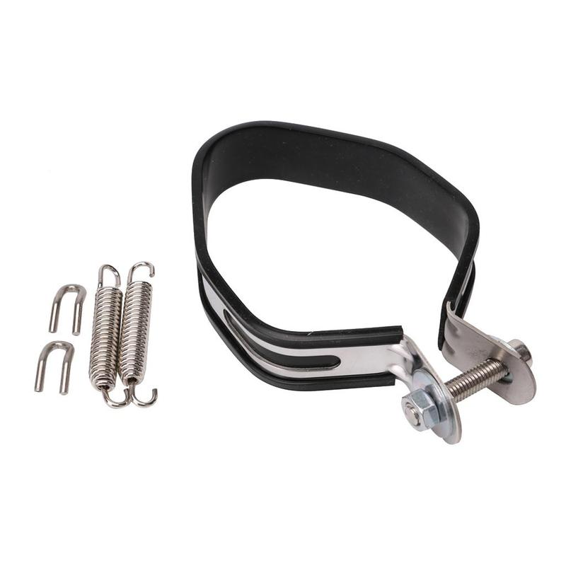 Motorcycle Exhaust Clamp Joint Narrow Band Exhaust Seal, 1 set