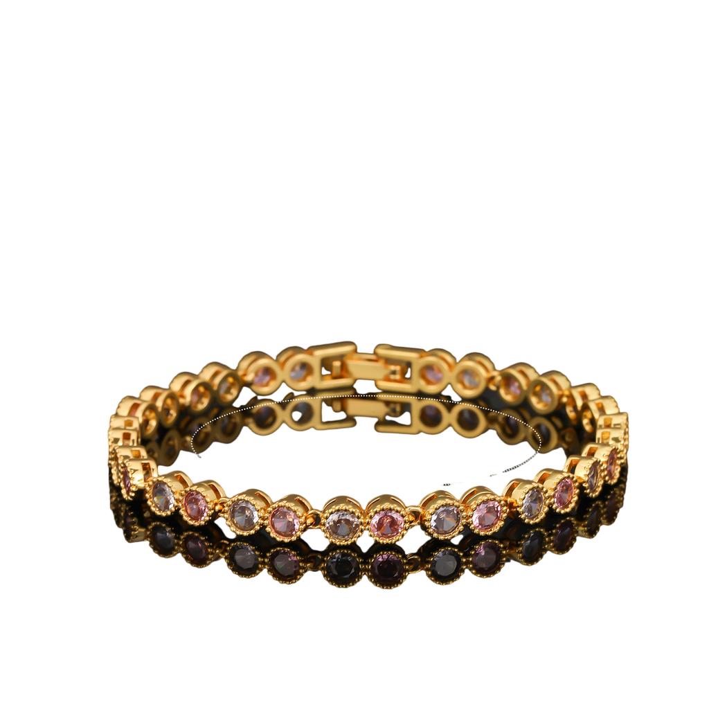 Popular Copper Zircon Bow Bracelet European and American Style New Fashion Fashionmonger Cross-Border Accessories Women's Style
