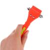 1Pc 2 In 1 Car Emergency Safety Escape Hammer Glass Window Breaker Belt Cutter Tool Glass Lifesaving First Aid Kit
