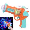 Kids Toy Pistol Electric Flash Music Colorful Rotating Projection Sound and Light Children's Toy Gun Gift