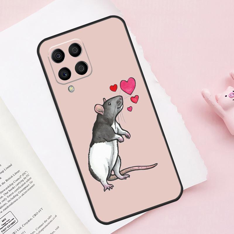 Мышь Крыса Для Samsung Galaxy M23 M33 M53 M13 M11 M51 M14 M34 M54 M20 M30s M12 M52 M15 M55 M32 Чехол