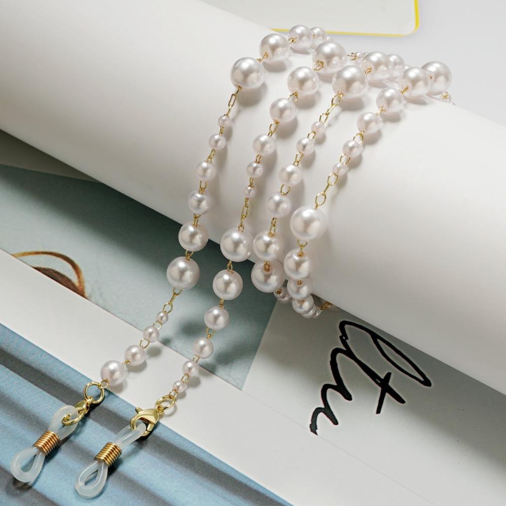 Beads Pearl Glasses Chain Heart Sunglasses Chains Elegant Eyeglass Lanyard Reading Glasses