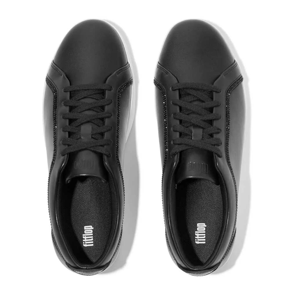 Fitflop Sneakers Rally Crysal Trim Leather