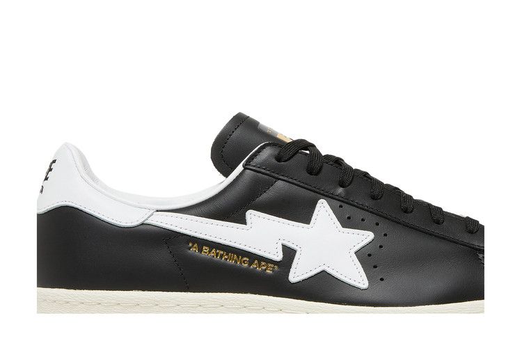 Мужские кроссовки BAPE x adidas Superstar 'Черный'