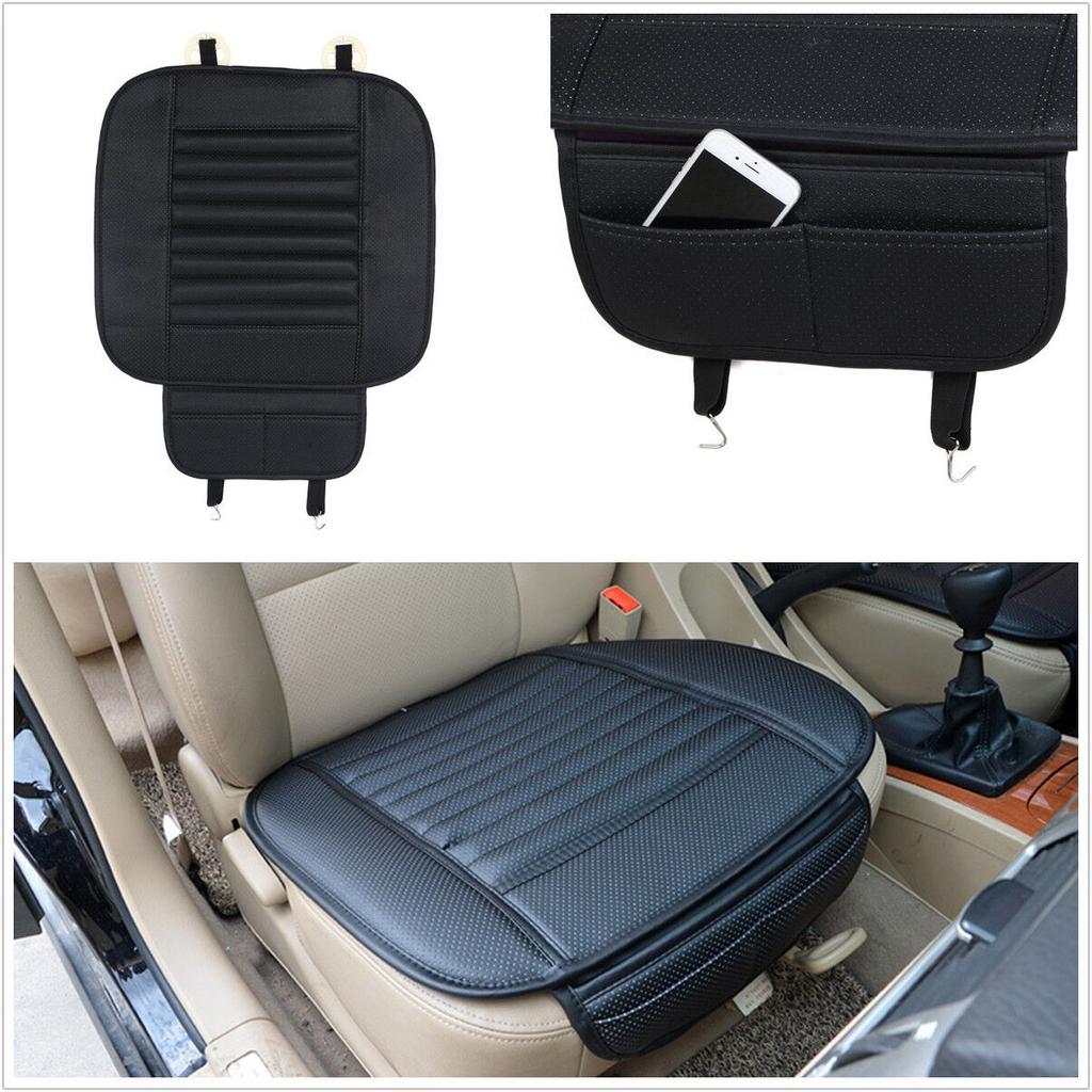 1X Дышащий PU Бамбуковый Уголь Чехол Накладка Коврик для Автокресла Подушка