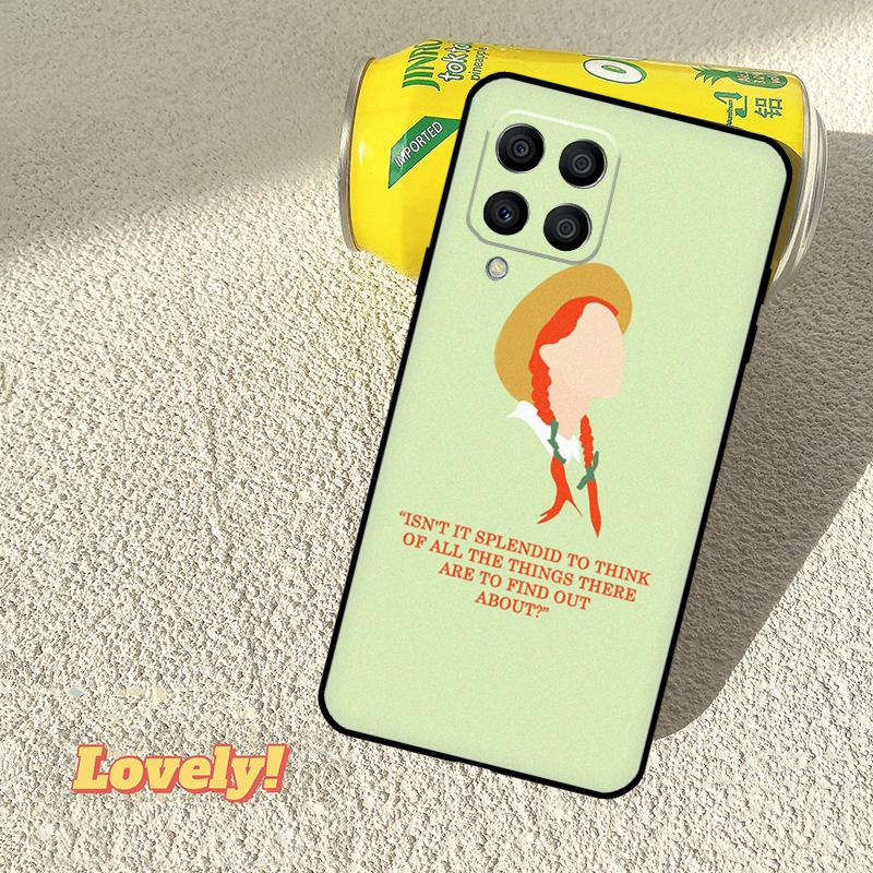 Anne with an E Case For Samsung Galaxy M31 M56 M13 M33 M53 M15 M35 M55 M06 M16 M36 M12 M32 M52 M14 M34 M54