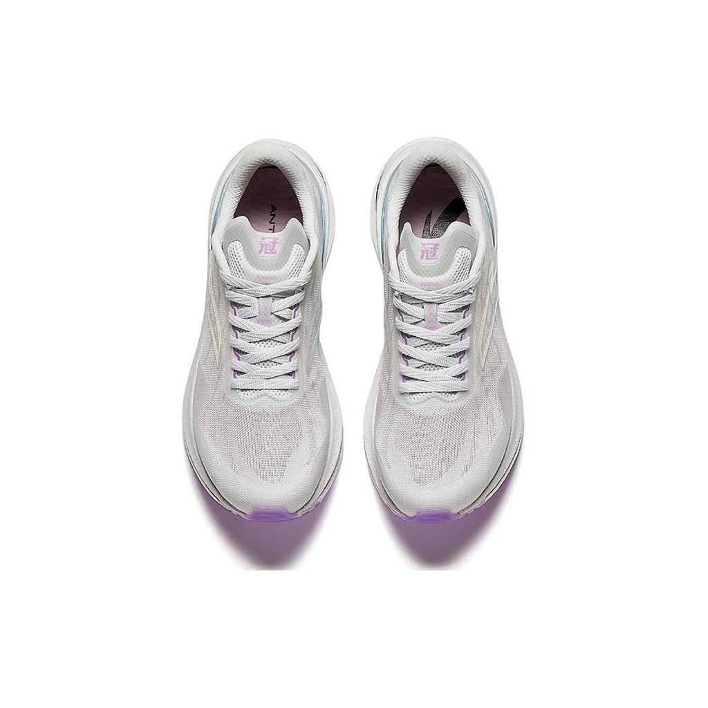Anta Кроссовки Champion для бега Pro Shock Absorbing Durable Low Top женские кроссовки серо-фиолетовые 122425561-4