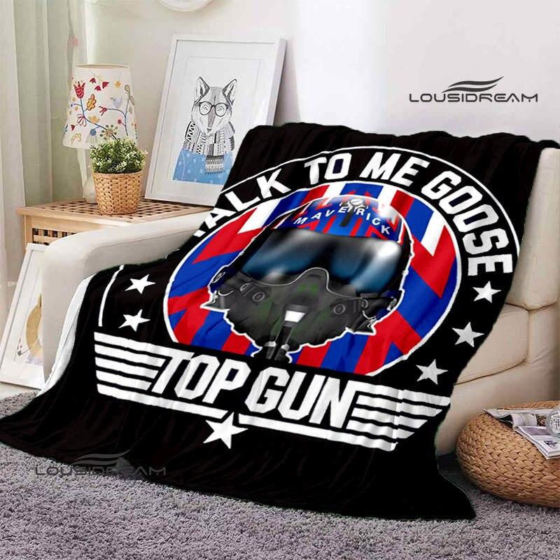 Классический фильм Top Gun Плед Детский теплый и красивый плед Мягкий и удобный плед Подарок на день рождения