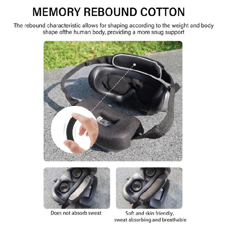 Поролоновая подкладка для очков, Дышащая накладка для глаз, Мягкая подушка для лба, Защитный чехол для линз, Подушка для затылка