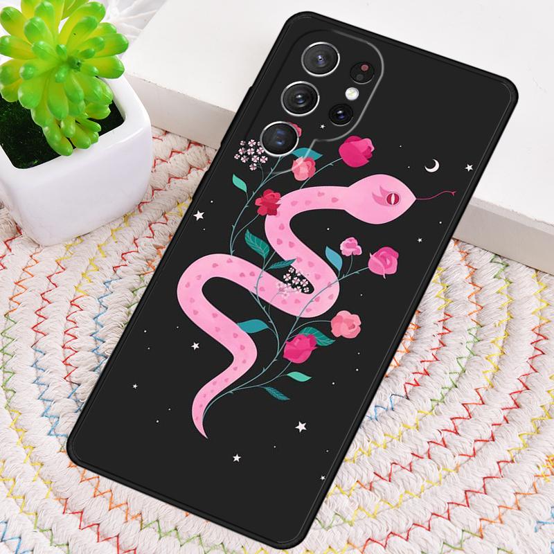 Силиконовый чехол для телефона с рисунком змеиной руки для Samsung Galaxy note 10 pro S26 S25 S24 S23 S22 S21 Plus S25Ultra Capa Cover