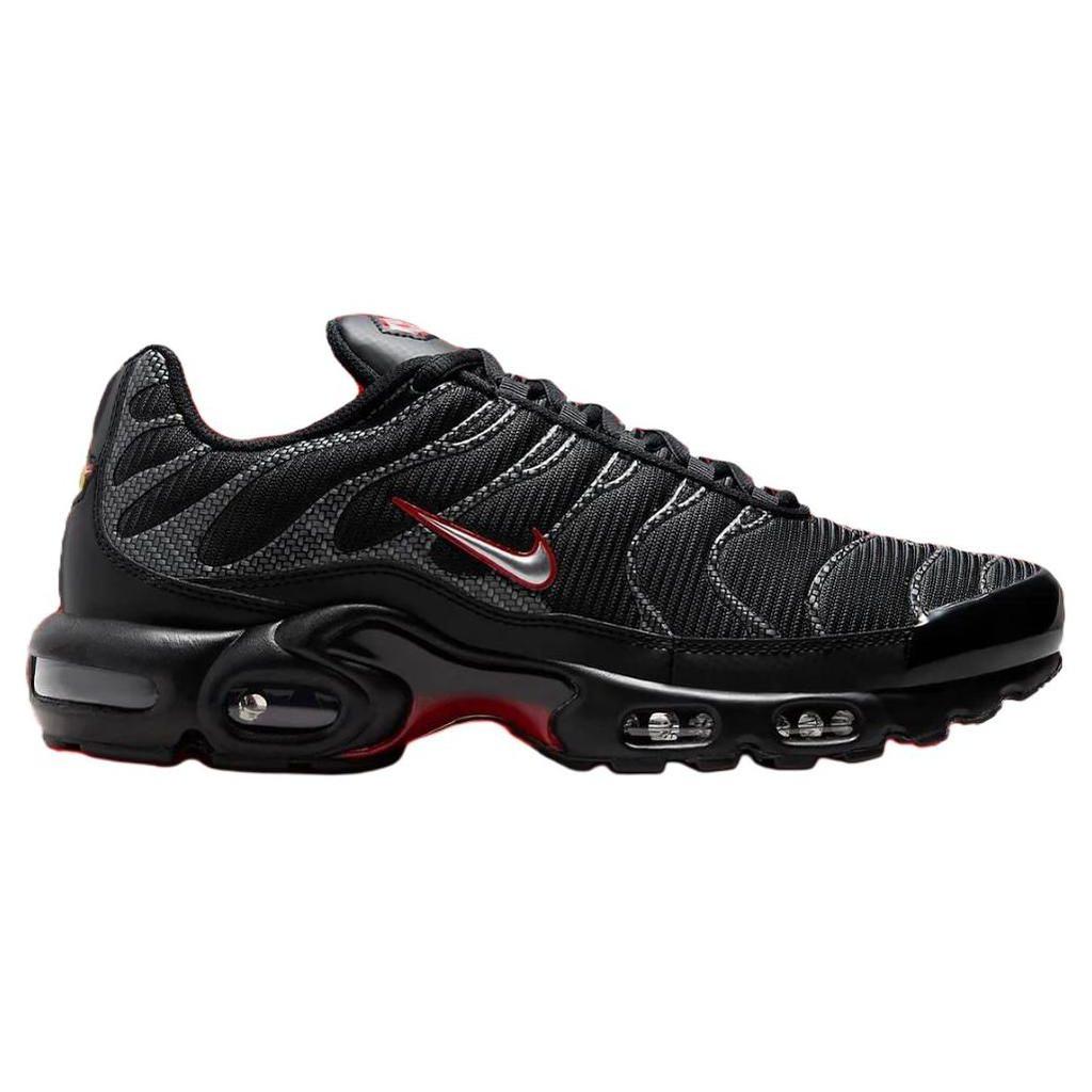Nike Мужские кроссовки Air Max Plus Carbon Fiber, черные, университетский, красный металлик, серебристый HF4293-001