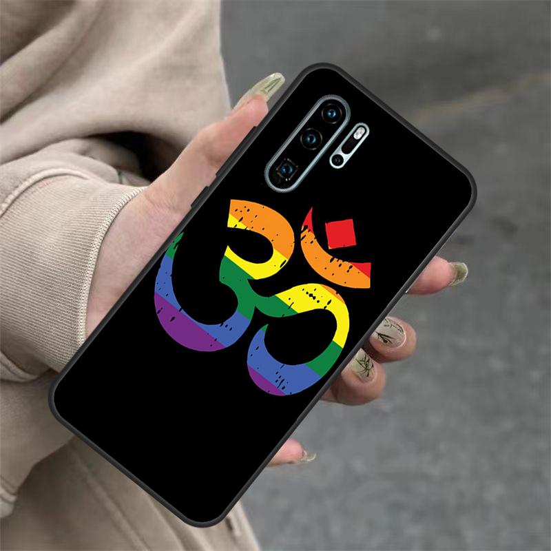 Чехол с символом Ом для Huawei Nova 3i 7i 8i 11i Y60 Y70 Y90 Y61 Y91 10 9 SE 11 Pro P20 P40 P30 Lite