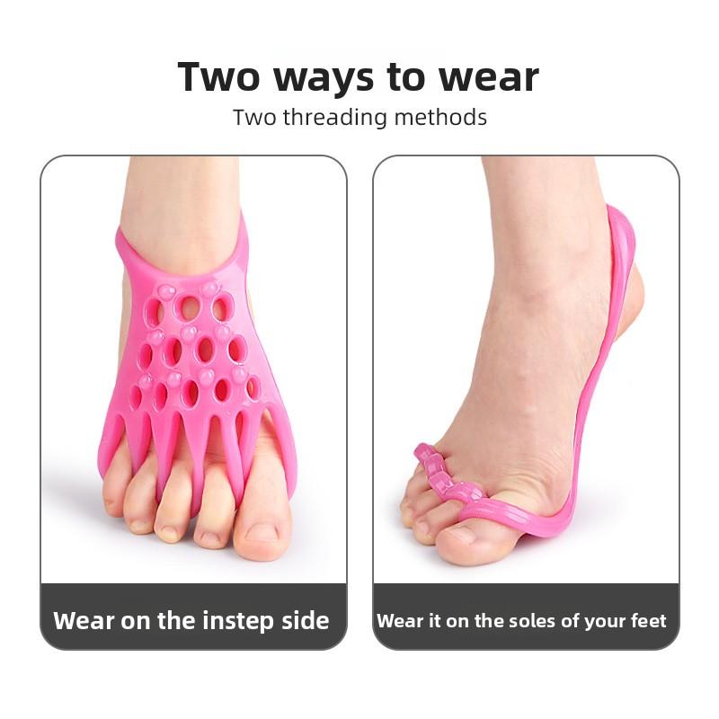 Фитнес Йога Расслабление мышц Эспандер Массаж стоп Эспандер для стоп с большим пальцем ноги и вальгусной деформацией большого пальца стопы